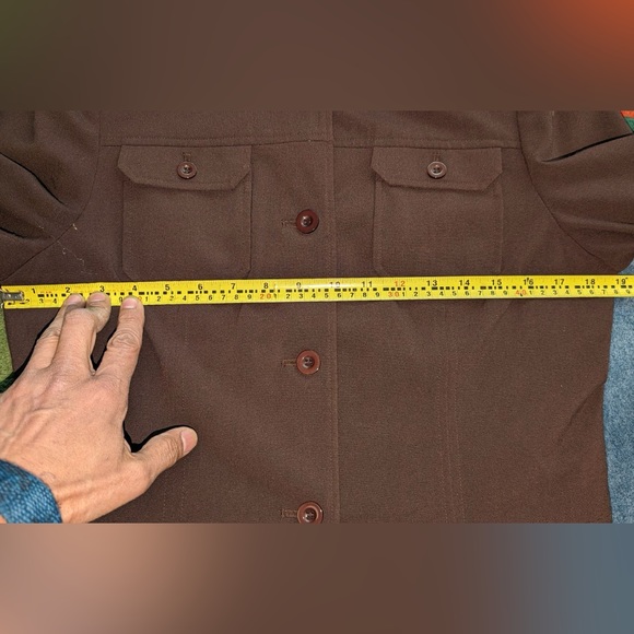 Max Studio brown jacket size 10 - Picture 6 of 6